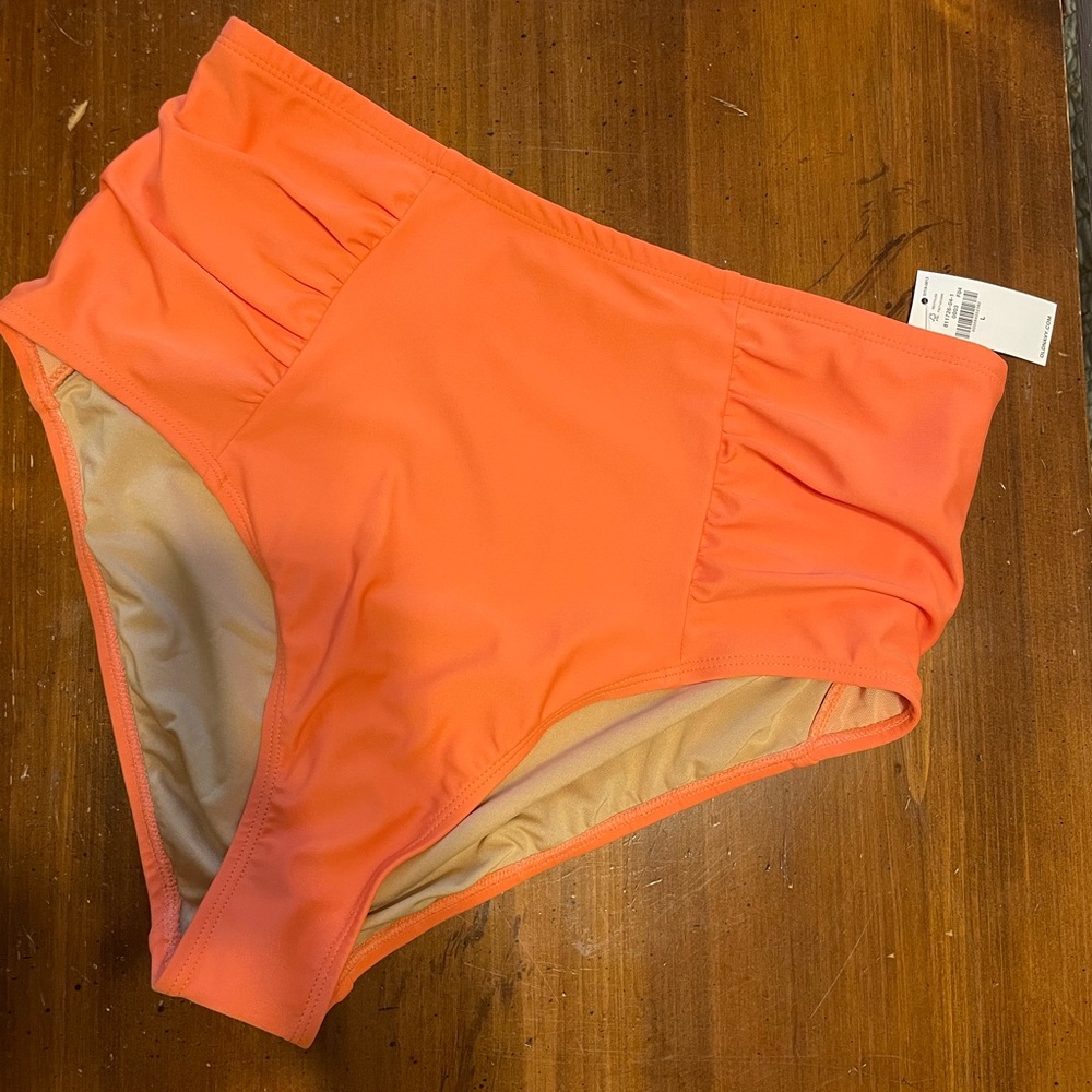 Old Navy Women's Orange Swim Bottom